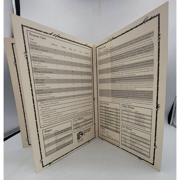 White Wolf AD&D WEREWOLF The Apocalypse - Storyteller's Screen - Picture 9 of 9